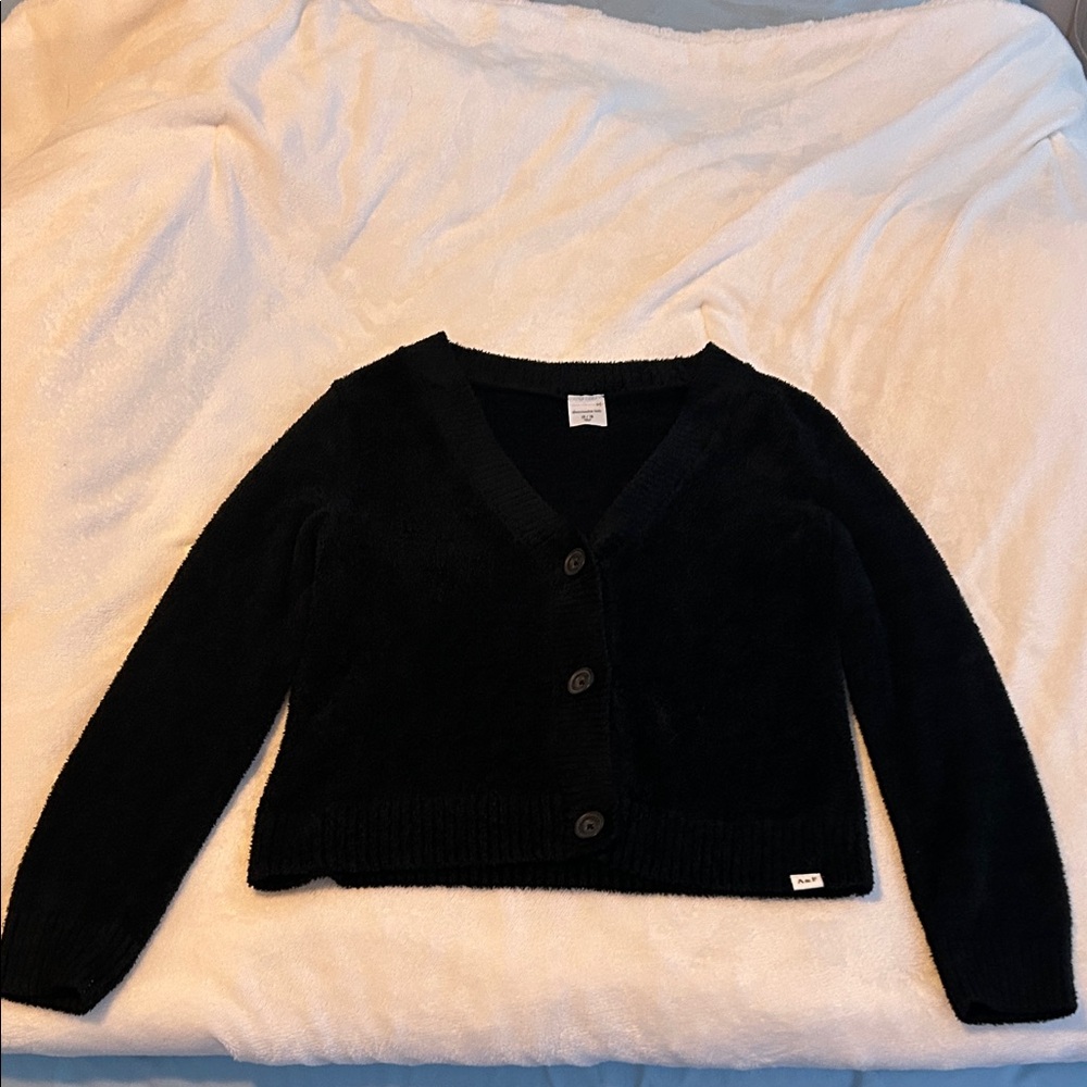 Abercrombie Kids Black Cardigan
